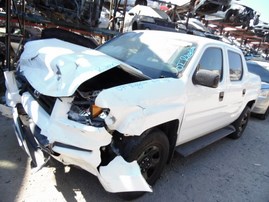 2007 HONDA RIDGELINE RT WHITE DOUBLE CAB 3.5L AT 4WD A17648